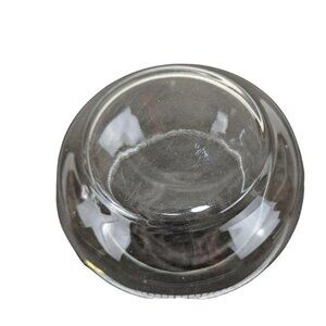 Small Clear Glass Bowl For Snacks Candy Or Decor - 3" Diameter 62g